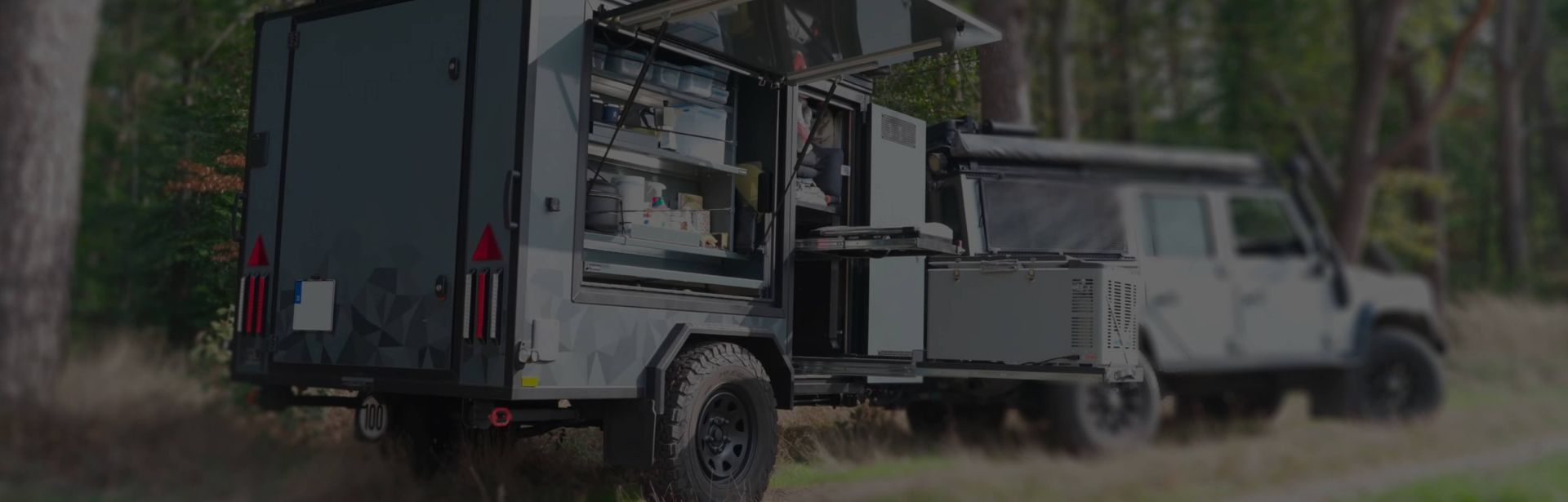 Offroad Anhänger Gespann